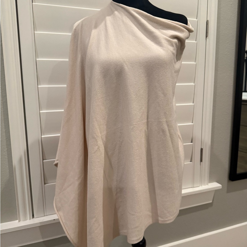 Elegant Cream Women's Wrap
